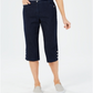 Calça Capri Jeans Feminina Karen Scott Azul Tamanho 6 Petite