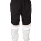 Calça jogger masculina Ideology Activewear Colorblock preta tamanho XXX-G