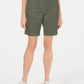 Shorts Curvo Feminino Karen Scott Verde Tamanho 6
