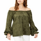 Blusa Feminina Michael Kors Bordada Verde Tamanho Médio