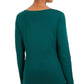 Camiseta feminina Karen Scott com estampa de árvore de Natal, top de festa, pequena, verde, tamanho PXL