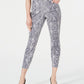 Calça jeans skinny feminina com estampa animal da INC Iternational Concepts, tamanho 10, cinza