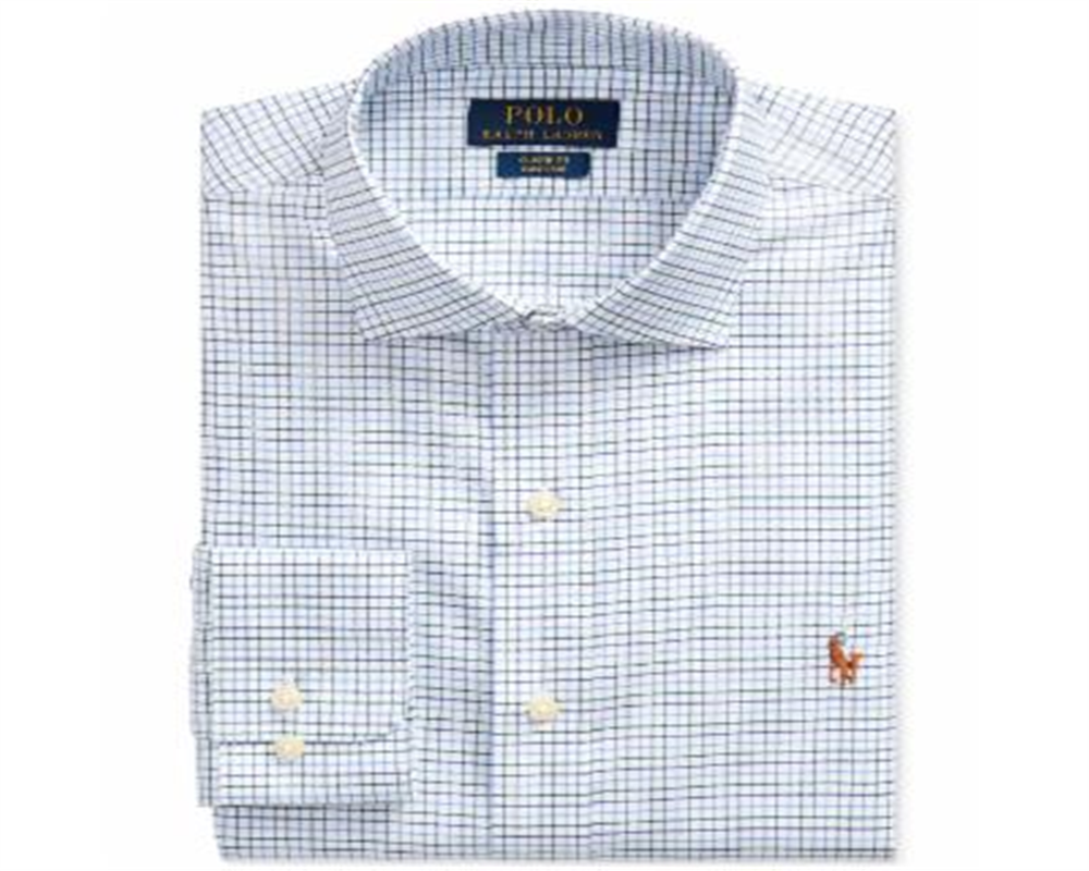 Camisa Oxford Ralph Lauren Masculina Classic Fit Easy Care Verde Tamanho 15,5X32-33