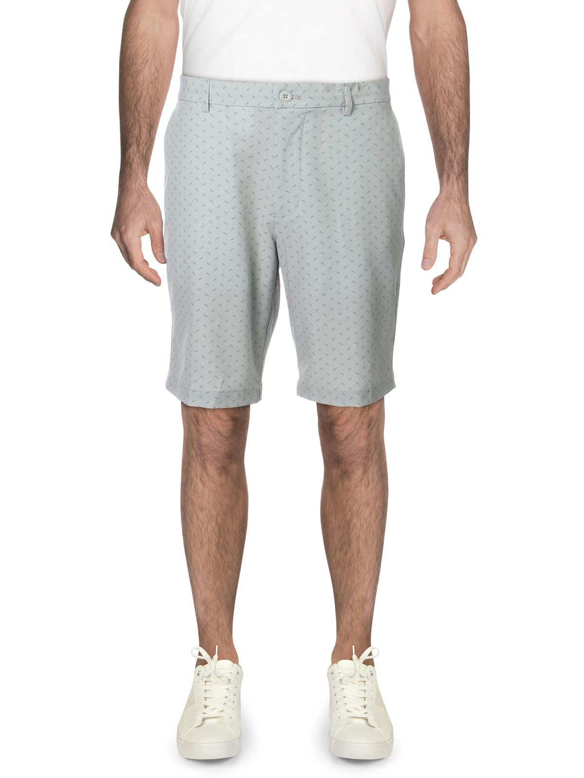 Shorts estampados masculinos Attack Life By Greg Norman, cinza, tamanho 42