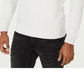 Suéter com capuz masculino de algodão da INC International Concepts, cinza, tamanho grande