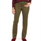 Calça jeans feminina Lexington reta, verde, tamanho 10, da Charter Club