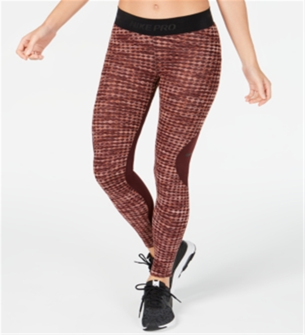 Legging Nike Hyperwarm Fleece Forrada Feminina Vermelha Tamanho M