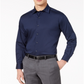 Camisa social masculina Alfani Big &amp; Tall lisa azul tamanho 20T