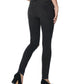 Calça jeans skinny feminina Joe's Jeans Charlie Distressed, preta, tamanho 29