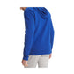 Suéter com capuz e zíper completo Tommy Hilfiger masculino, Blue Depths, tamanho médio
