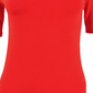 Blusa Ralph Lauren Feminina Gola Alta Stretch Vermelha Tamanho Pequeno Pequeno