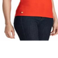 Blusa Ralph Lauren Feminina Gola Alta Stretch Vermelha Tamanho Pequeno Pequeno