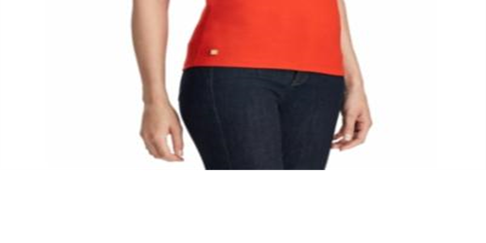 Blusa Ralph Lauren Feminina Gola Alta Stretch Vermelha Tamanho Pequeno Pequeno