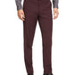 Calça de terno masculina Bar III Slim Fit Active Stretch Solid vermelha tamanho 31x32