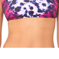 Top de biquíni com estampa tie-dye e decote profundo, estilo How Do You Zoo, da Salt + Cove Juniors, tamanho grande, com estampa tie-dye e leopardo fúcsia