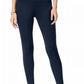 Leggings femininas sem costura INC International Concepts, azul, tamanho 0, pequena