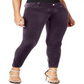 Calça skinny de veludo feminina INC International Concepts, verde, tamanho 10