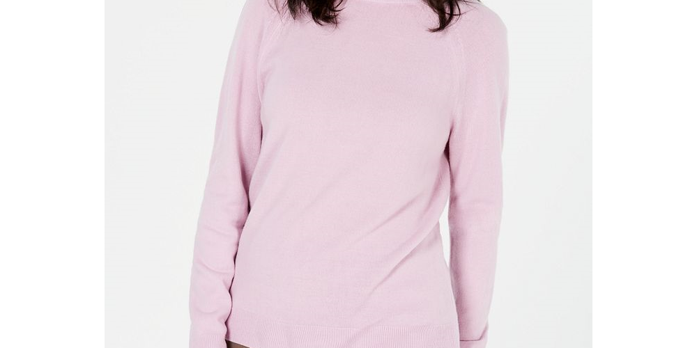 Karen Scott Suéter Feminino Luxsoft Gola Falsa Vinho Tamanho X-G