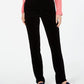 Calça de veludo cotelê Lexington Tummy Control feminina Charter Club, preta, tamanho 18x4,5