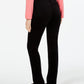 Calça de veludo cotelê Lexington Tummy Control feminina Charter Club, preta, tamanho 18x4,5