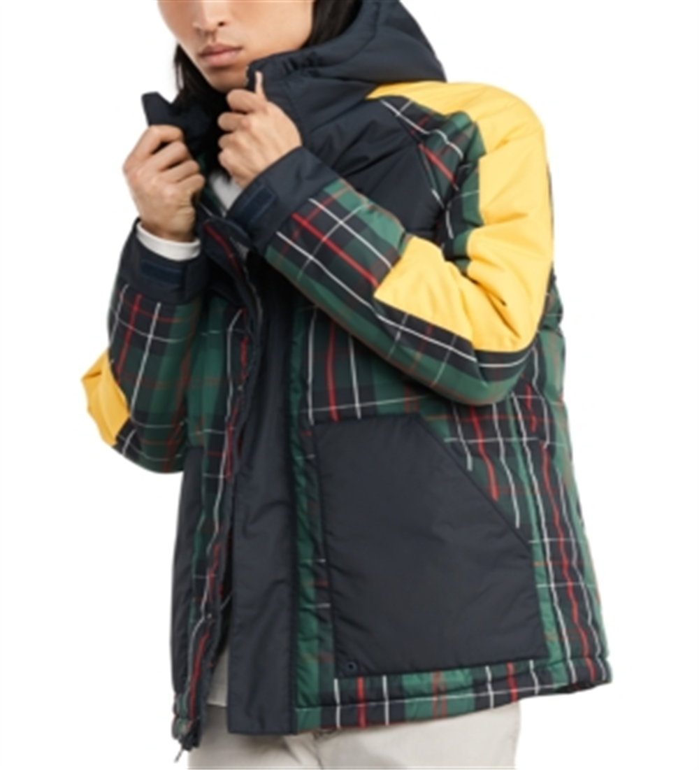 Jaqueta com capuz Tommy Hilfiger Lou Filled masculina, tamanho médio, vários tamanhos