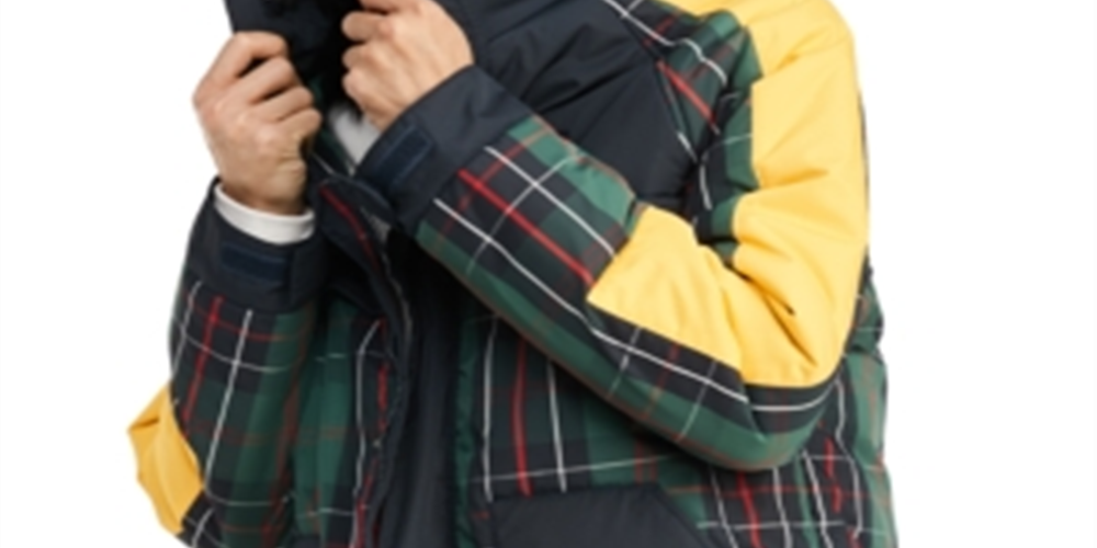 Jaqueta com capuz Tommy Hilfiger Lou Filled masculina, tamanho médio, vários tamanhos