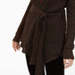 Cardigan metálico feminino INC International Concepts marrom tamanho XX-G