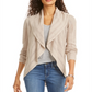 Cardigan Pointelle Feminino Estilo &amp; Co Marrom Tamanho P