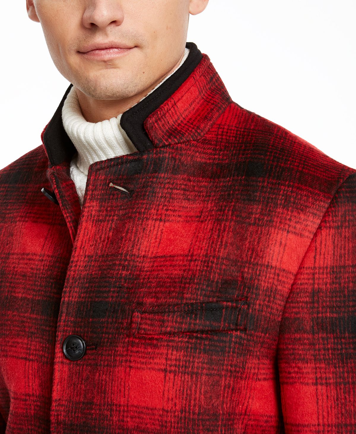 Jaqueta masculina INC International Concepts vermelha tamanho médio