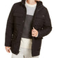 Jaqueta Calvin Klein Bonded All Season Masculina com Capuz Preta Tamanho Grande