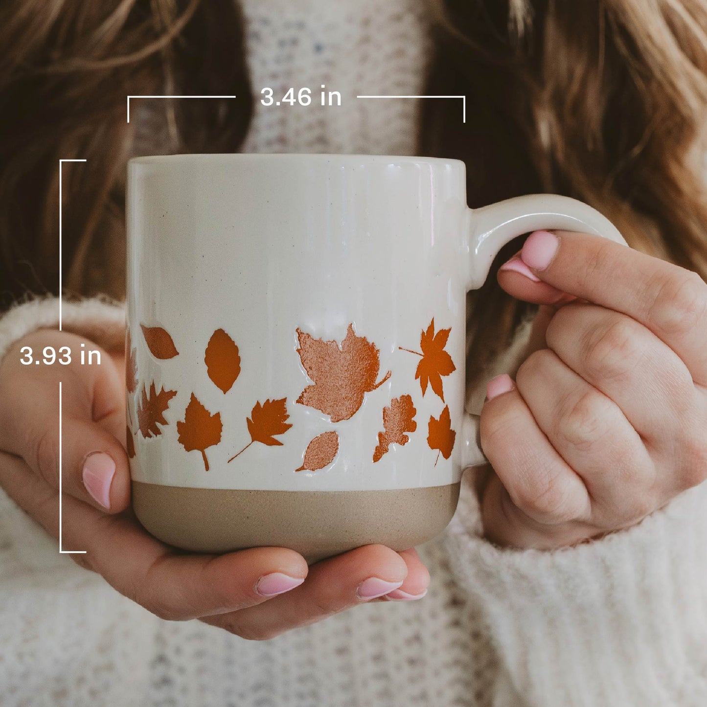 Spooky Season 14 oz Black Stoneware Coffee Mug