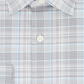 Camisa xadrez masculina Michael Kors cinza tamanho 17,5 x 36-37