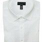Camisa social masculina Alfani com gola branca, tamanho 15,5 x 32-33