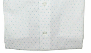 Camisa social masculina Alfani com gola branca, tamanho 15,5 x 32-33