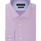 Camisa social masculina Tommy Hilfiger Flex Collar com tecido refrescante, ajuste atlético, sem passar a ferro, elástica, tamanho roxo, 15x32-33
