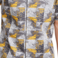 Camisa estampada masculina Alfani cinza tamanho XXX-G