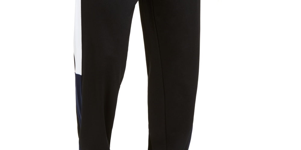 Calça de moletom masculina ID Ideology Colorblocked azul escuro tamanho grande