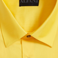Camisa social masculina Alfani Stretch Performance amarela tamanho 16x34-35