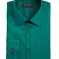 Camisa social masculina Alfani Slim Fit Performance Stretch Easy Care Solid, verde, tamanho 15,5x34-35