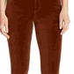Calça Ella Moss Feminina Lisa Cintura Marrom Tamanho 26