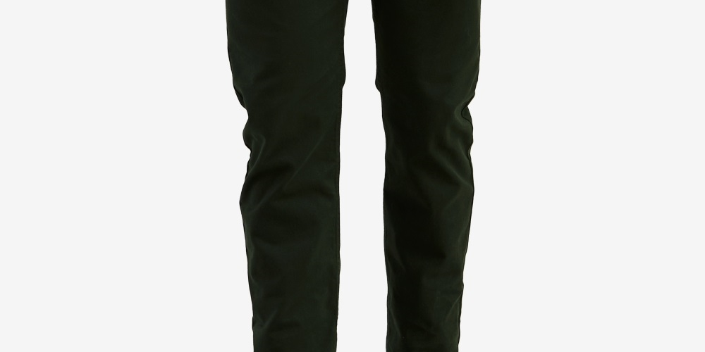 Calça jeans Levi's 502 Regular Taper Soft Twill Masculina Verde Tamanho 32X30