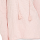 Blusa feminina bordada com ombro estilo &amp; co, rosa, tamanho GG