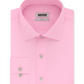Camisa social masculina Kenneth Cole Slim Fit lisa rosa tamanho -G 16-16/5