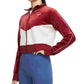 Jaqueta Nike Fitness Velour Track Feminina Vermelha - Branca Tamanho X-Grande