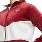 Jaqueta Nike Fitness Velour Track Feminina Vermelha - Branca Tamanho X-Grande