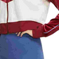 Jaqueta Nike Fitness Velour Track Feminina Vermelha - Branca Tamanho X-Grande