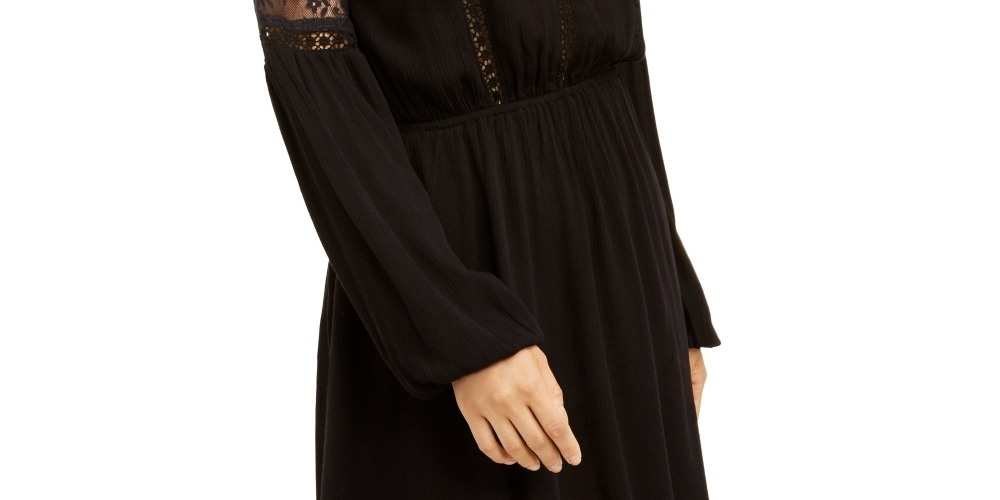 Vestido de renda American Rag Junior's preto
