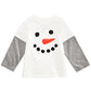 Camiseta de algodão com estampa de boneco de neve First Impressions para bebês meninos, tamanho 24 meses