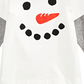Camiseta de algodão com estampa de boneco de neve First Impressions para bebês meninos, tamanho 24 meses