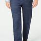 Calça social masculina Ralph Lauren de lã mista Windop, azul, tamanho 38x30